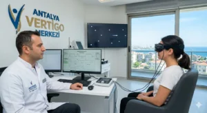 vertigo merkezi sakkadometri testi